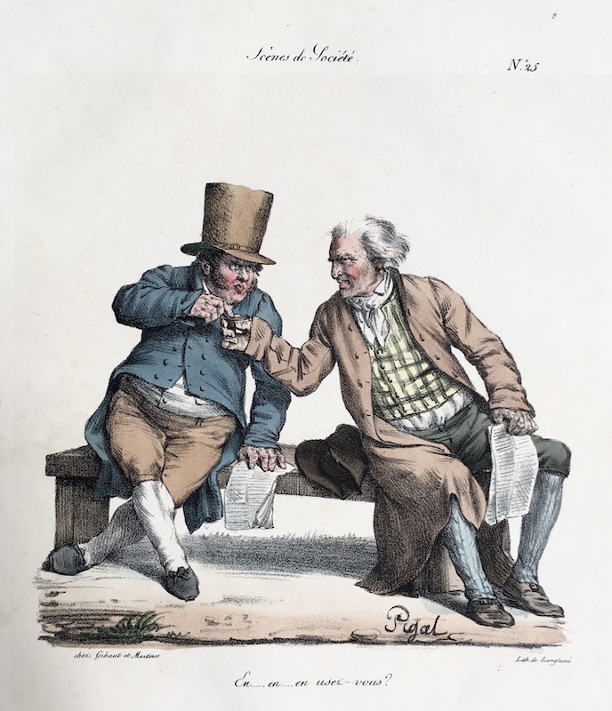 Scenes de Societe - Nº 25, En... en... en usez-vous?
